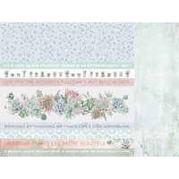 Kaisercraft Greenhouse Scrapbook Paper Conservatory