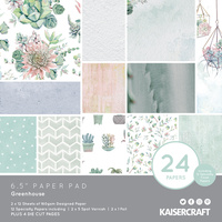 Kaisercraft Greenhouse 6.5" Paper Pad