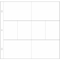 Kaisercraft D-Ring Album Page Protectors 12x12" Multi Pocket (4, 3x4" & 4, 6x4") 10pk