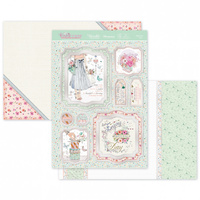 Hunkydory Window to the Heart Shimmering Sentiments Luxury Card Topper Set Enjoy Your Day