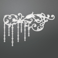 Ultimate Crafts It's Beginning to Look a Lot Like Christmas Die Christmas Flourish