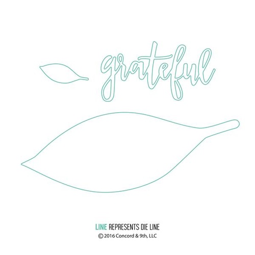 Concord & 9th Die Grateful Leaf
