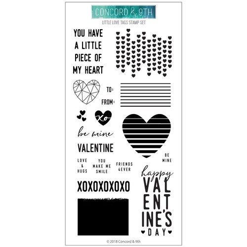Concord & 9th Stamp Little Love Tags