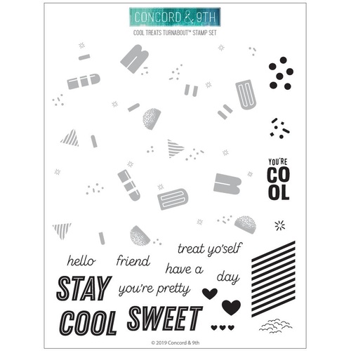 Concord & 9th Stamp Cool Treats Turnabout