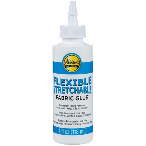 Aleene's Flexible Stretchable Fabric Glue 4oz
