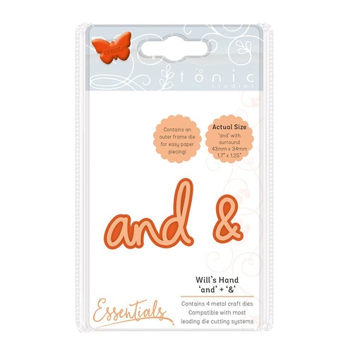 Tonic Studios Will's Hand Miniature Moments Sentiments Die And