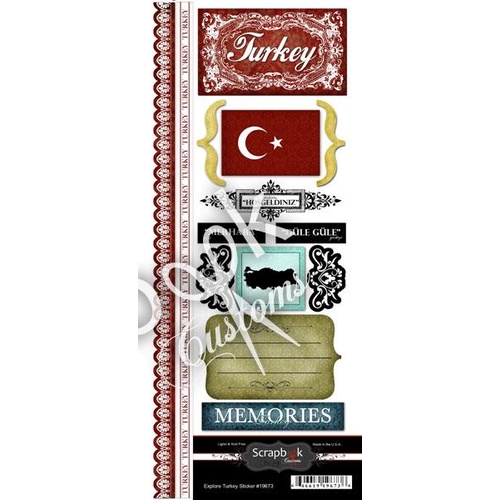 Turkey Explore Stickers