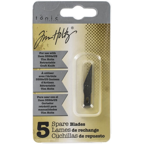 Tim Holtz Retractable Craft Knife Refill Blades 5pk