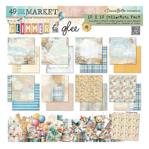 49 and Market Glimmer and Glee - 12x12" Collection Pack