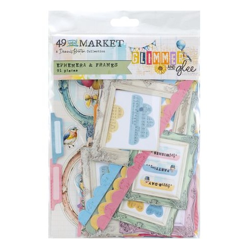 49 and Market Glimmer and Glee - Ephemera & Frames