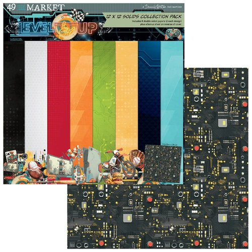 49 and Market Level Up - 12 x12 Solids Collection Pack