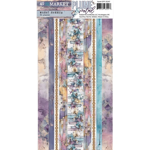 49 and Market Plume & Petal - Washi Tape Sheets