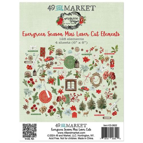 49 and Market Evergreen Season - Mini Laser Cut Elements