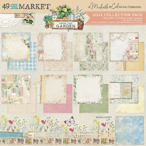49 and Market From the Garden - Collection Pack 12"x12" 
