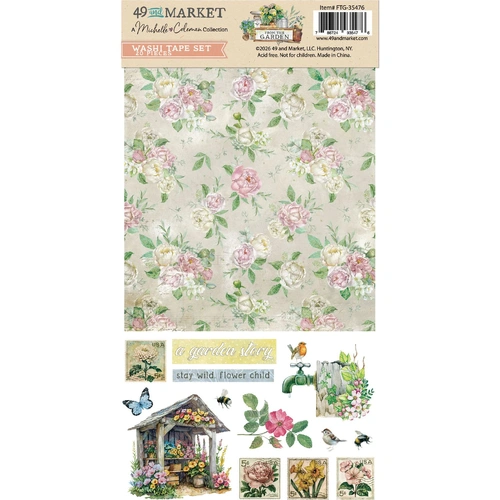 49 and Market From the Garden - Washi Tape Sheets 