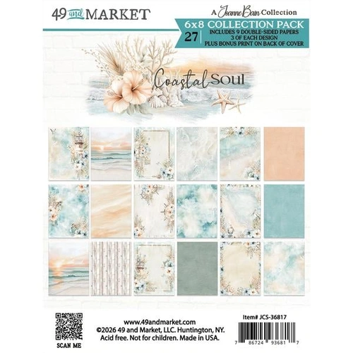 49 and Market Coastal Soul - 6 x 8 Collection Pack