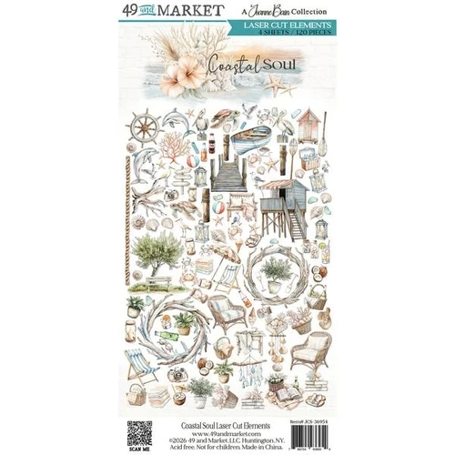 49 and Market Coastal Soul - Laser Cut Elements