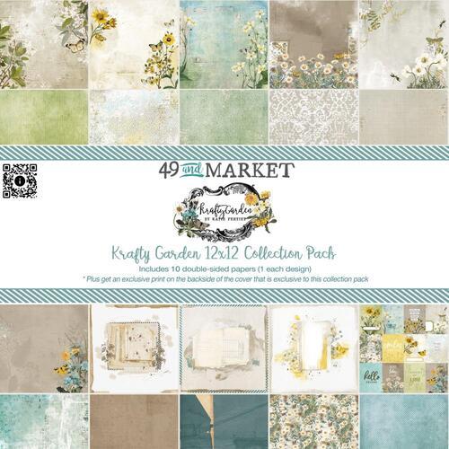 49 and Market Krafty Garden 12x12" Collection Pack