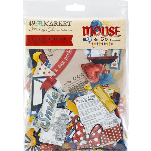 49 and Market Mouse & Co. Die-Cut Elements
