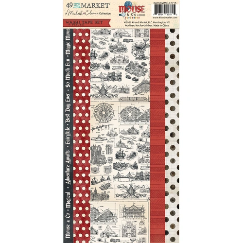49 and Market Mouse & Co. Washi Sheets
