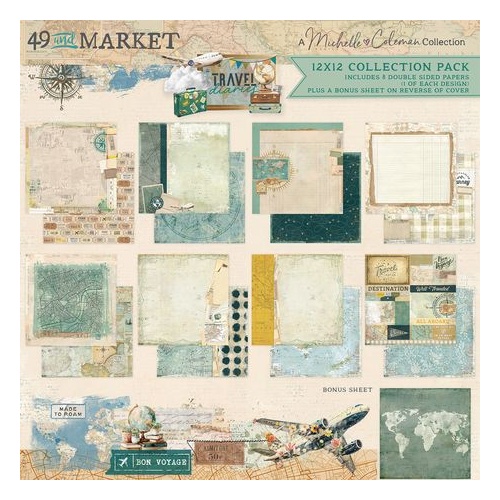 49 and Market Travel Diaries - 12x12" Collection Pack