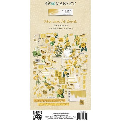 49 and Market Color Swatch : Ochre Laser Cut Elements