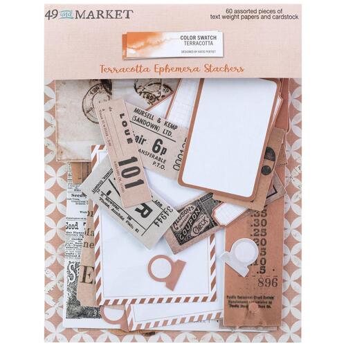 49 and Market Color Swatch Terracotta - Ephemera Stackers