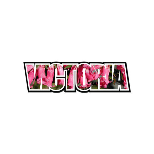 Victoria Word Sticker