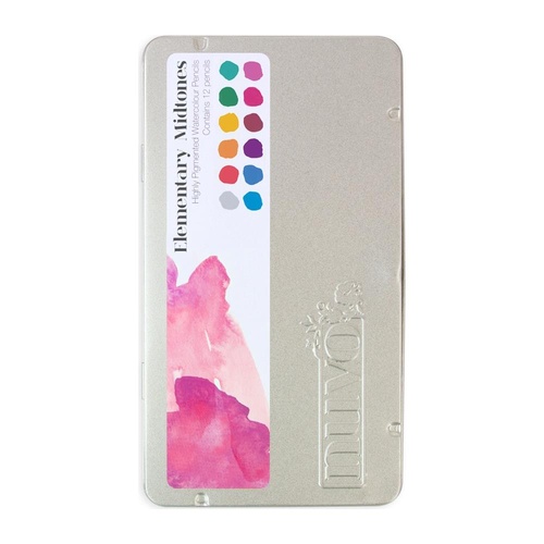Nuvo Watercolour Pencils Elementary Midtones