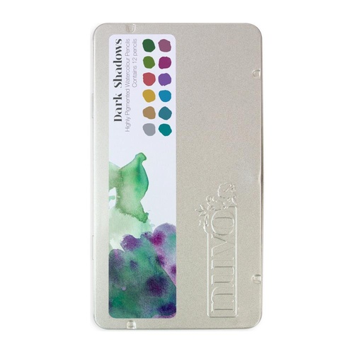 Nuvo Watercolour Pencils Dark Shadows