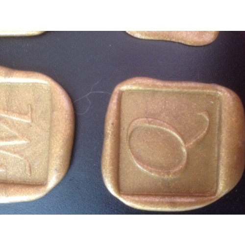 Wax Seal "Q" approx 2cm