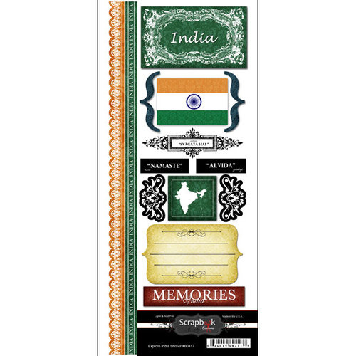 India Explore Stickers