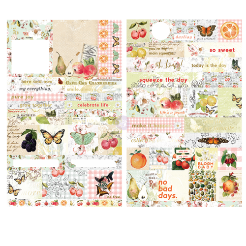 Prima Fruit Paradise Quote and Word Stickers