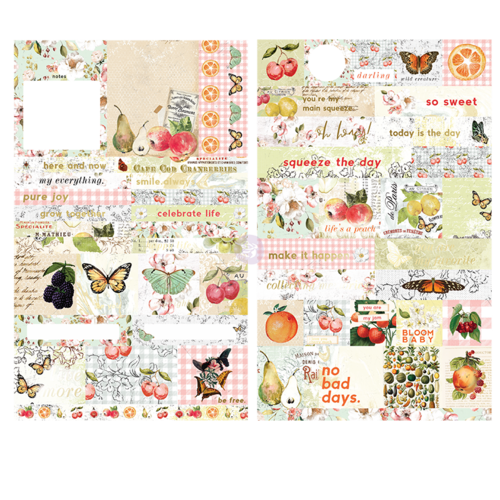 Prima Fruit Paradise Quote and Word Stickers