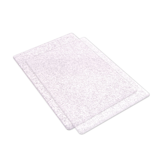 Sizzix Big Shot Standard Cutting Pads Clear with Silver Glitter Pair (B Plates)