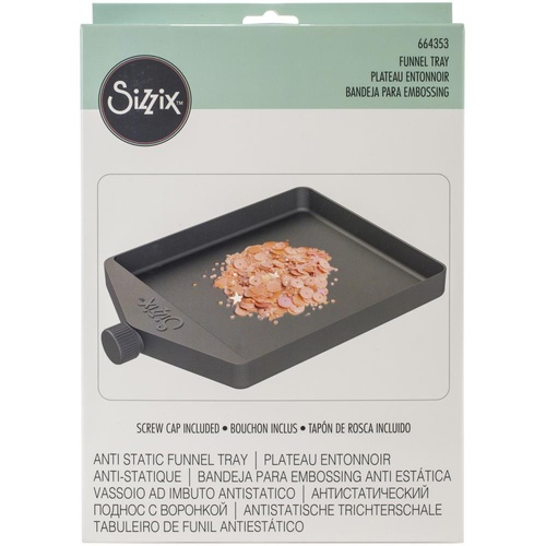 Sizzix Embossing Powder / Glitter Funnel Tray