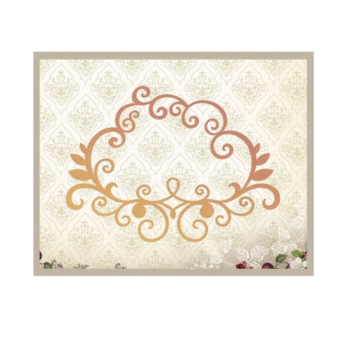 Couture Creations Die It's a Beautiful Life Flourish Outline 116.8x85.5mm