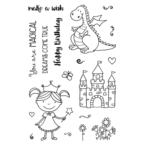Jane's Doodles Clear Stamp Magical 