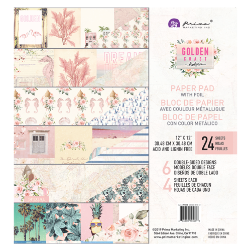 Prima Golden Coast 12" Paper Pad