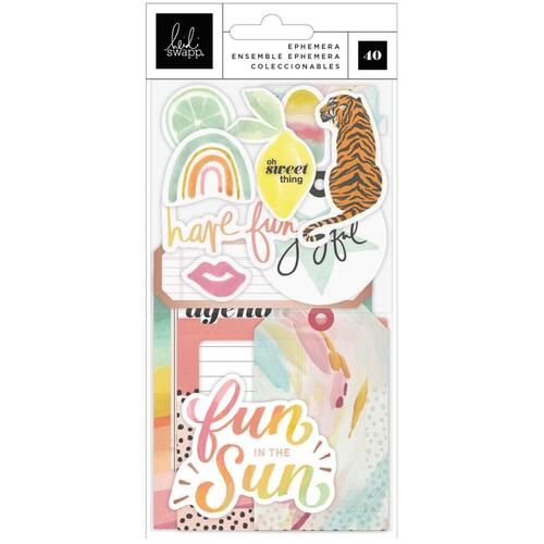 Heidi Swapp Sun Chaser Ephemera Cardstock Die-Cuts