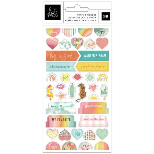Heidi Swapp Sun Chaser Mini Puffy Stickers