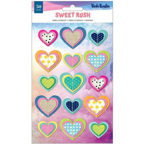Vicki Boutin Sweet Rush Layered Stickers