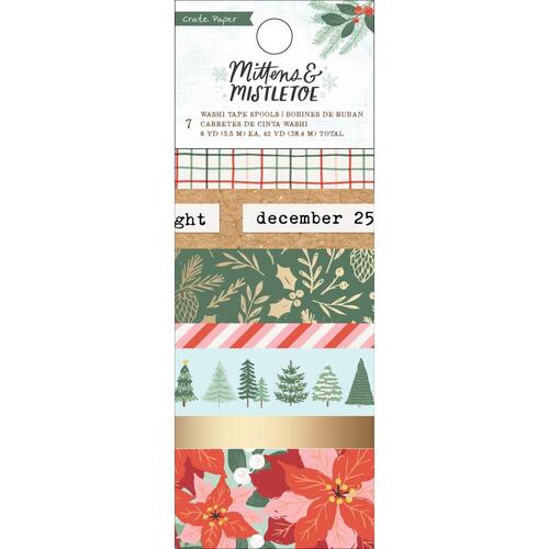 Crate Paper Mittens & Mistletoe Washi Tape