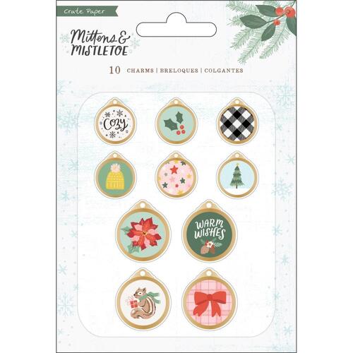 Crate Paper Mittens & Mistletoe Epoxy Charms