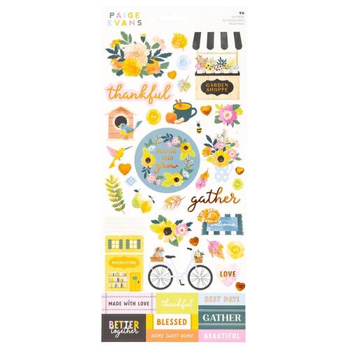 Paige Evans Garden Shoppe Accents & Phrases Stickers