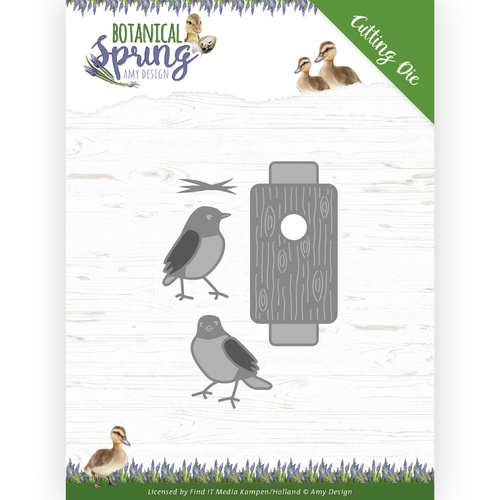 Find It Trading Botanical Spring Die Busy Birds