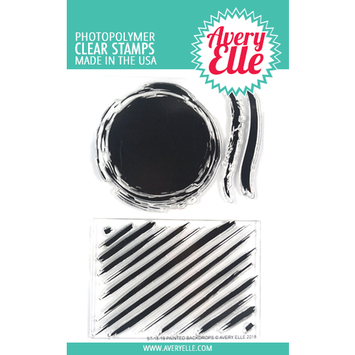 Avery Elle Clear Stamp Painted Backdrops 