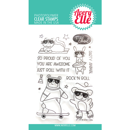 Avery Elle Stamp Stay Cool 