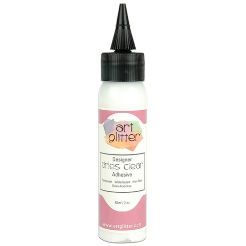 Art Institute Glitter Designer Dries Clear Adhesive - 2oz
