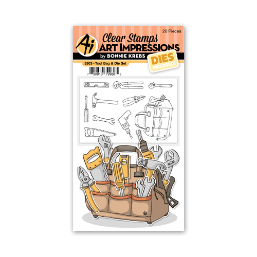 Art Impressions Tool Bag Stamp & Die Set